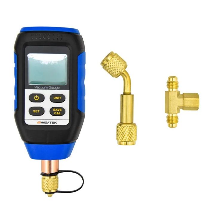 Manometer für KäLtetechnik, Digitaler Vakuum-Druckverteiler-Tester Manometer für KäLtetechnik, Digitaler Vakuum-Druckverteiler-Tester