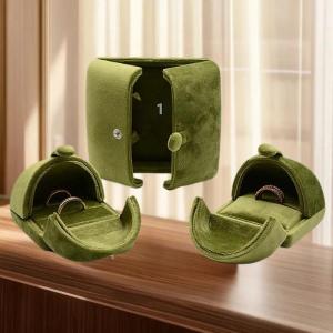 [fenggongshuode] Wedding Ring Box Magnetic Closure Luxury Pair Ring Box For Earrings Necklaces Bracelets Holder Jewelry Storage Box