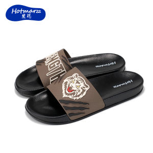 MenS Slippers Non-Slip Bathroom Slippers Durable Outdoor Beach Shoes Exclusively For Men New Trendy Outdoor Slippers