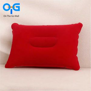 Portable Inflatable Square Pillow For Outdoor Travel Camping Portable Air Pillow