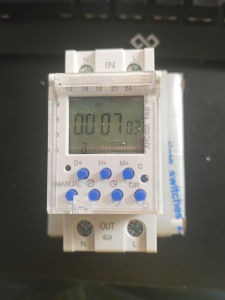 Timer điện tử hẹn giờ theo tuần ACH40A 220V chuyên gắn cho tủ điện