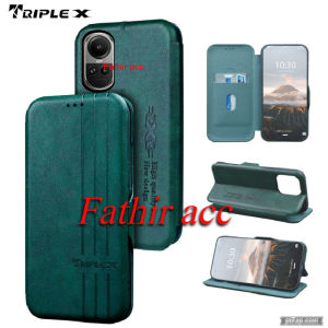 CASE DOMPET MOTIF HP OPPO RENO 10 LEATHER CASE FLIP WALLET HARDCASE KULIT DOMPET HP