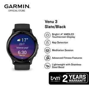 Garmin Venu 3 - Slate/Black
