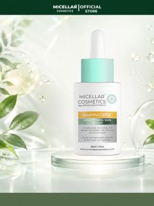 Micellar Cosmetics™ Youthful-CEFQ™ Multi-Antioxidant Anti-Aging Serum | Vitamin C + E + Ferulic Acid + Coenzyme Q10 | Organic Micellar Formula 30ml