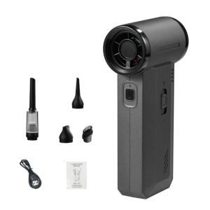 Pocket Fan Handheld Powerful 130000RPM Mini Fan Air Blower Rechargeable Air Blower Cooling Fan For Home Office