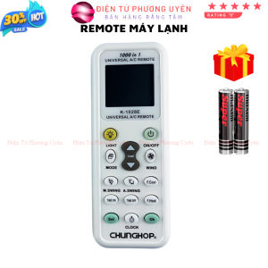 Điều khiển điều hòa CHUNGHOP K-1028E remote máy lạnh CHUNGHO - Tặng kèm pin - Điện Tử Phương Uyên