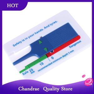 [Chandrae] 0-20mm car tyre tire tread depth gauge meter measurer tool
