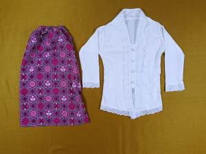 SETELAN BAJU KEBAYA ADAT ANAK SD MODEL IBU KARTINI