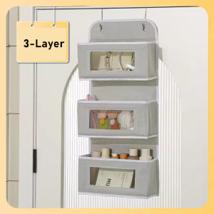 Large Capacity Storage Hanging Bag Behind the Door Wardrobe Sundries Bag Wall Mounted Organizer Bag