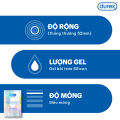 [20H 5.6-23H59 6.6 - Voucher 50K] Bao Cao Su Durex Invisible Siêu Mỏng, Size 52 mm, Hộp 16 Bao Mới Ra Mắt - Hộp Lớn Siêu Tiết Kiệm. 