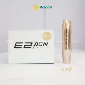 [2 món] Máy pen E2 + Adapter led cao cấp siêu êm phun xăm mày môi chính hãng