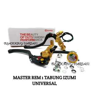 Master Rem 1 Tabung Izumi Universal Master Rem Izumi Kopling Matic Handle Rem Motor Universal Set Kiri kanan