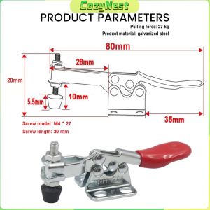 C.N. Woodworking Clamping GH-201 Horizontal Quick-Release Toggle Clamps