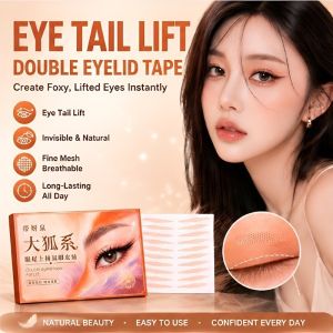 JMY Double Eyelid Tape Lifting Eye Tape Invisible Waterproof Natural Fox Eye Style Long Lasting Winged Eye Lift Beauty Tool Makeup Accessory Eye Styling Daily Use