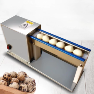 Premium Stainless Steel Commercial Quail Egg Peeler Machine with Pure Copper Motor 360mm*165mm*110mm