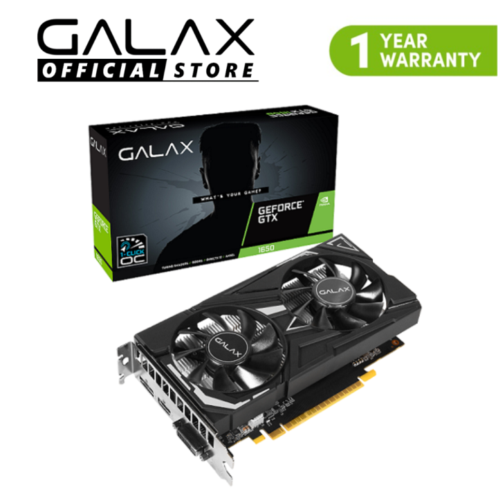 パ*隊様 GTX1650 EX-1 Click OC PCI-E 4GB GDD GALAX GeForce® GTX1650 EX (1-Click OC) 4GB GDDR6 128-bit DP/HDMI