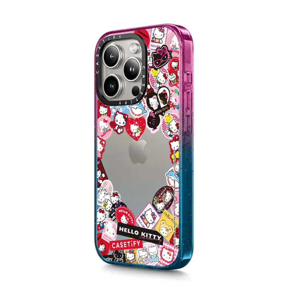 CASETiFY Hello Kitty 50th Anniversary - Sticker Frame Case Cotton