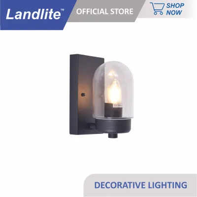 LANDLITE DECORATIVE WALL LAMP ( MIG-DEC008-E27 BLK )