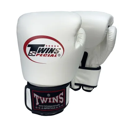 8 10 12 14 16oz Twins Gloves Kick ing Gloves Leather PU Sanda Sandbag Training Black ing Gloves Men Women Guantes Mu
