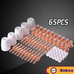 Set 65Pcs Tip Plasma Cutter Dan Nozzle Aksesoris PT31 / Alat Las Plasma
