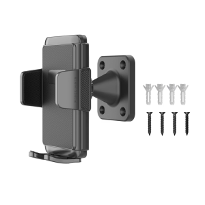 Phone Holder Support For Wooden Wall Tool Less Installation Reinforced ABS Material Secure Phone Storage Solution