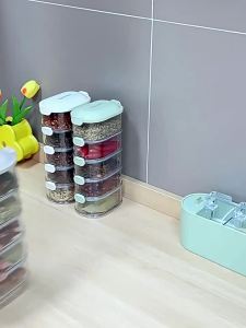 Spice Storage for Home Kitchen High-End Sichuan Pepper Aniseed Seasoning Jar Food-Grade Dry Ingredients Sealed Jar