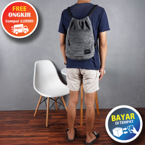 Tas Serut Distro Tali Sumbu String Bag Wash Tas Gymsack Tas Olahraga Tas Futsal Tas Serut Pria Tas Serut Mancing Pria Tas Bola Tas Serut Pria Motif Keren Tas Serut Distro Keren by Maleka