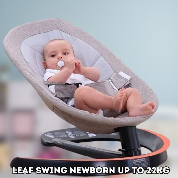 Baby Swing Chair with Mosquito Net – Blue