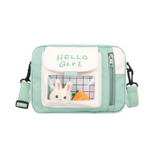 DROPASSIST 1719 Woman Korean Style Nylon Canvas Sling Handbag Crossbody Shoulder Messenger Bag Wanita Beg Tangan Murah