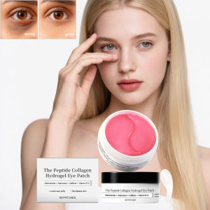 new Peptide Collagen Hydrogel Eye Patch Reduce Wrinkles Dark Circles With Copper Peptide Niacinamide Firming Hydrating Gel Eye Pads hot