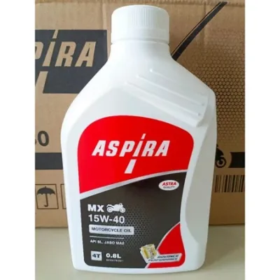 OLI MOTOR ASPIRA ASTRA 0.8L ORIGINAL - MATIC 20W-40 & MANUAL MX 15W-40