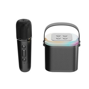พร้อมส่ง ไมค์คาราโอเกะ ไมค์บลูทูธ+ลำโพงบลูทูธ ไมค์ช่วยสอน HiFi Sound Karaoke ไมค์ร้องเพลง Bluetooth Wireless RGB Speaker
