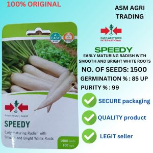 EAST-WEST SEEDS ORIGINAL PACKAGING RADISH SPEEDY