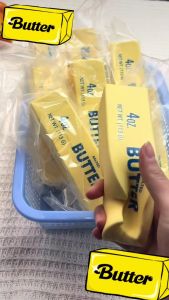 Christmas Butter Stick-Shaped Stress-Relief Squeeze Toy—Filled Fidget Toy Suitable for ASMR and Halloween