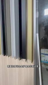 Titanium-aluminum alloy wall corner trim strip thickened corner guard strip anti-collision strip self-adhesive no drilling required for tile edging