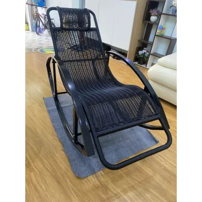 Ghế Bập BênhGhế Bập Bênh Thư Giãn Mây Nhựa Ghế Hình Thoi Khung Khép Mây Nhựa ( Hot ).