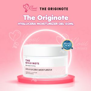 THE ORIGINOTE Hyalucera Moisturizer Gel 50mL || Pelembab Wajah Memperbaiki Skin Barrier dan Primer Menghidrasi Kulit Wajah || Original BPOM