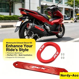 Accessories For Honda PCX160 PCX125 PCX 160 125 pcx160 2021-2025 Motorcycle Exhaust Protection Guard Cover Port
