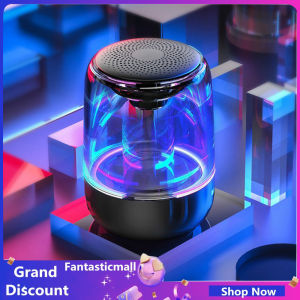 【100% authentic&Rapid logistics】High version C7 Alarm Clock Wireless Bluetooth Speaker with LED Colorful Lights Bluetooth Speaker
