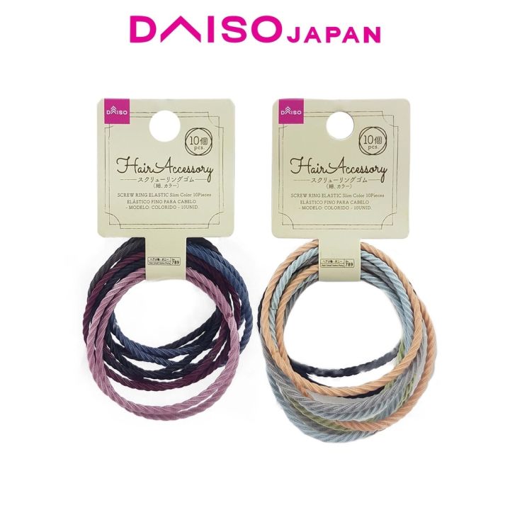 Daiso Hair Accessories 10 pcs Lazada PH