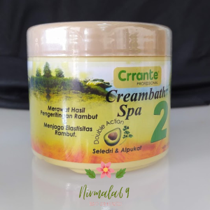Crrante Creambath Spa 500gr/vitamin rambut/creambath rambut/creambath rambut rusak/anti rambut rontok/masker rambut sehat/perawatan rambut salon/vitamin rambut bercabang/anti rambut mengembang/perawatan rambut hasil kimia/Nirmala69