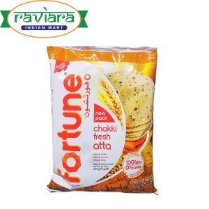 Fortune Atta Wheat Flour 5kg Fresh Chakki Atta India