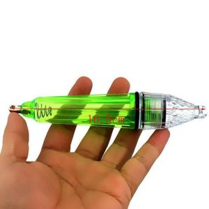 SOTOP 16.5cm Attracting Artificial Squid Bait Lure Multicolor Waterproof Fish Tool Fishing Light LED Flash Light Lamp
