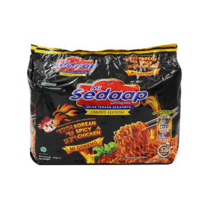 Mi Sedaap / Mee Sedap Goreng Original / Spicy Korea / Asli Instant Noodles 原味干捞面 5 x 90g / 15 x 90g Mi Mee Sedap Maggi