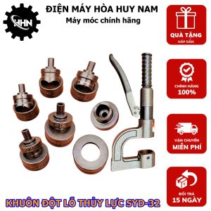 Khuôn đột cho máy đột lỗ thủy lực SYD32  chuyên dụng cho thợ  hàng nội địa cao cấp