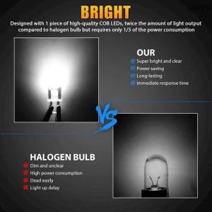 MceHKF W5w LED T10 xe ánh sáng COB rõ ràng 6000K tự động ô tô động cơ giấy phép Tấm Đèn Dome ánh sáng đọc DRL bóng đèn phong cách 12V