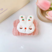 Headband Wristband 🎀 纯色发带手腕带 Cekak Rambut Gelang Tangan Penyerap Peluh Plush Facial Wash Face Hair Hoop Headwrap Hairband