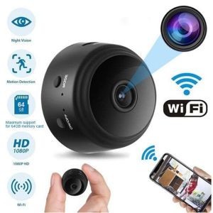 Xixo Magnetic Design Connect To Cellphone With Voice Mini Camera Connect To Phone Cctv Bulb Camera With Night Vision A9 Mini Cctv Camera Hd 1080p Connected Mobile Phone Wireless Wifi Camera Indoor Monitor A9微型摄像机监控 xixo