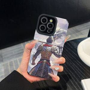 [Giao Hàng 24 giờ + Giao hàng miễn phí + mã hóa] iPhone Wukong huyền thoại màu đen bán chạy chống sốc bốn góc nhựa TPU mềm mới 16 Pro Max 11 12 13 14 15 Pro Max Plus iPhone 7-8-se2020 7Plus x XS XR xsmax vỏ điện thoại