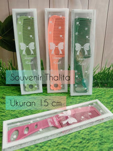 SOUVENIR PERNIKAHAN 50PCS SISIR MINI KEMAS MIKA sovenir murah sofenir unik bermanfaat / hadiah pengantin / ultah / khitanan / hajatan